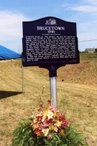 Brucetown historical marker